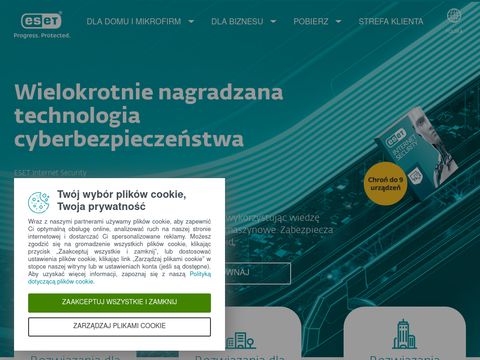 Eset.pl pakiety antywirusowe dla domu i firmy