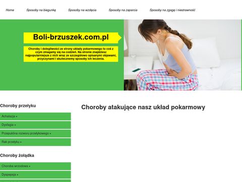 Boli-brzuszek.com.pl objawy i leczenie chorób