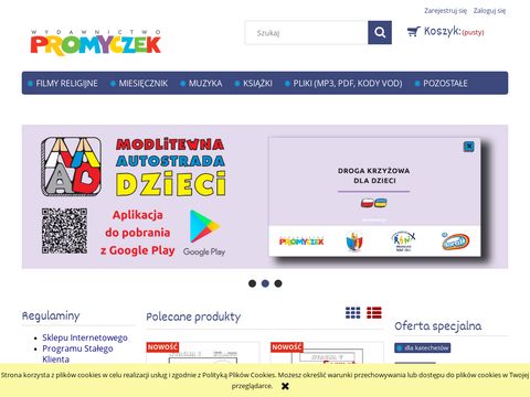 Sklep.promyczek.pl film animowany o Jezusie