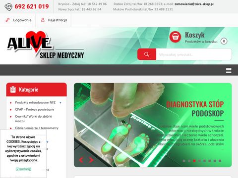 Alive-sklep.pl medyczny Rabka