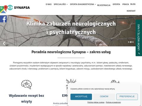 Synapsa.waw.pl - neurolog dziecięcy Warszawa