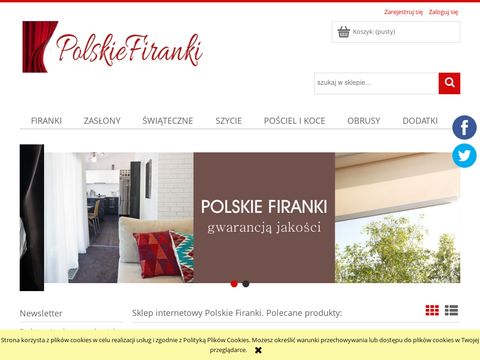Polskiefiranki.pl eleganckie firany, zasłony