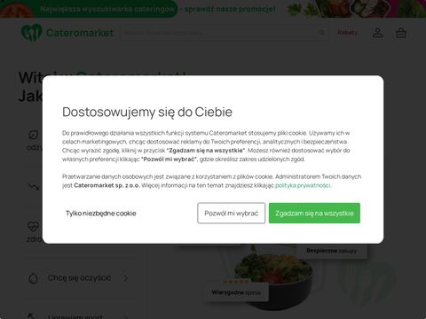 Cateromarket - lista cateringów dietetycznych