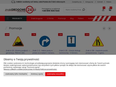 Znakidrogowe24.pl -Sklep internetowy drogowy