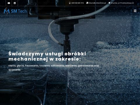 SM Tech - obróbka metali Śląsk