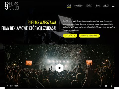 PJ FIlms Studio - produkcja filmowa w Warszawie