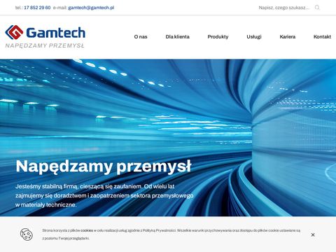 Gamtech.pl - węże przemysłowe, silniki elektryczne