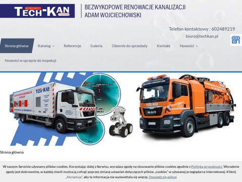 Techkan.pl bezwykopowe renowacje