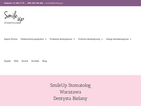 SmileUp.pl - gabinet stomatologiczny Bielany