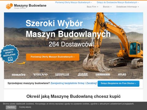 Maszyny budowlane - maszynybudowlane24h.pl
