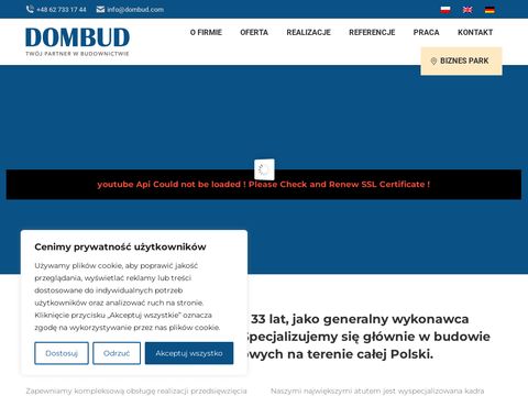 Dombud.com - wykonawca budowlany