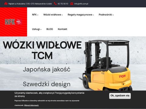 Nfk.com.pl wózki widłowe