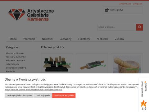 Agk.istore.pl artystyczna galanteria kamienna