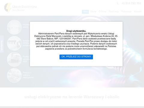 Warszawa-elektryk.com.pl usuwanie awarii