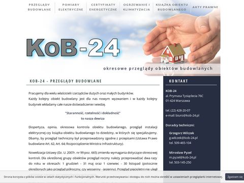 Kob-24.pl - przeglądy obiektów budowlanych