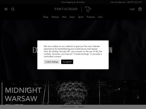 Pantheroar.com - polska firma odzieżowa