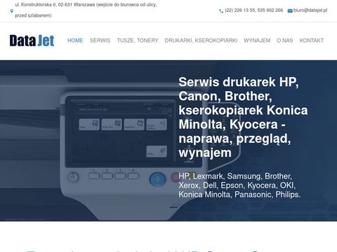 Datajet.pl - tonery do drukarek Warszawa