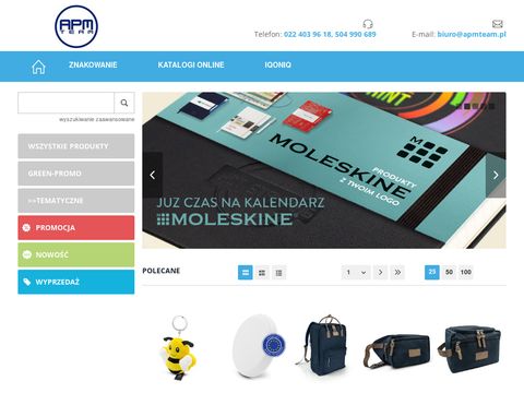 Apmteam.pl - gadżety reklamowe, poligrafia dla firm