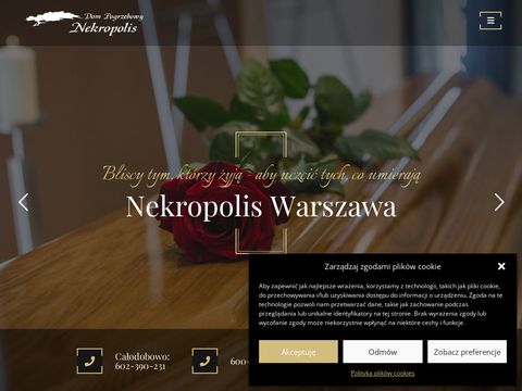 Nekropolis.com.pl zakład pogrzebowy