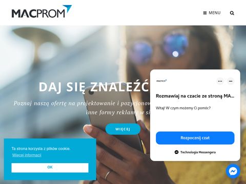 Macprom.pl - tworzenie stron internetowych