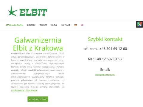 Elbit srebrzenie Kraków