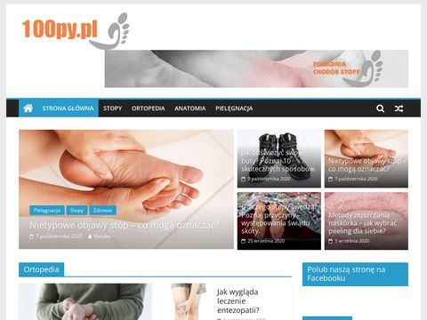 100py.pl zdrowie stóp - portal informacyjny