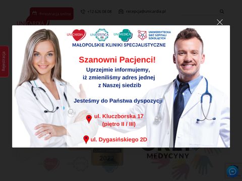 Unicardia ginekolog Kraków