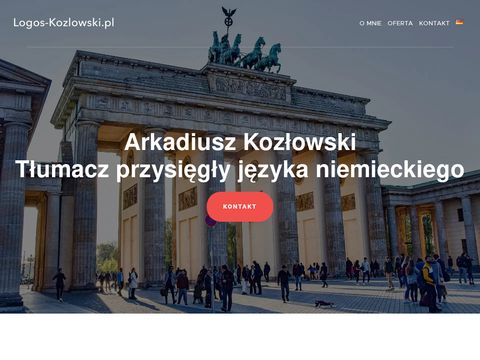 Logos-kozlowski.pl tłumacz niemiecki Poznań