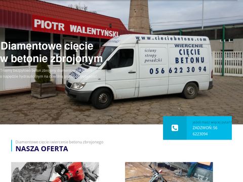 Cieciebetonu.com.pl wiercenie, posadzki