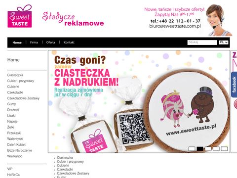 Sweettaste.pl słodycze reklamowe