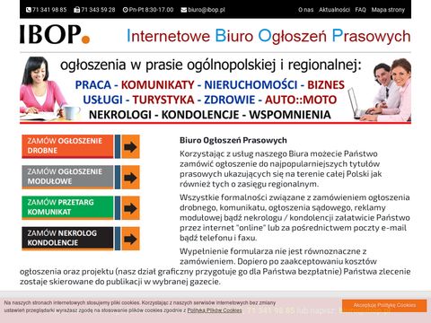 Ibop.pl - zamów online ogłoszenie w gazecie