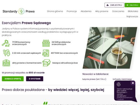 Standardyprawa.pl system informacji prawnej