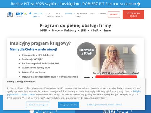 Ksiega-podatkowa.pl - program księgowy