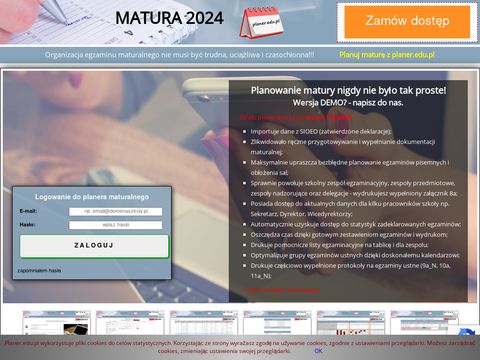 Planer.edu.pl maturalny Matura 2022