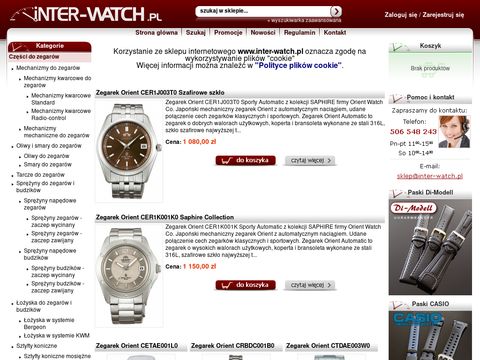 Inter-Watch.pl - sklep z zegarkami