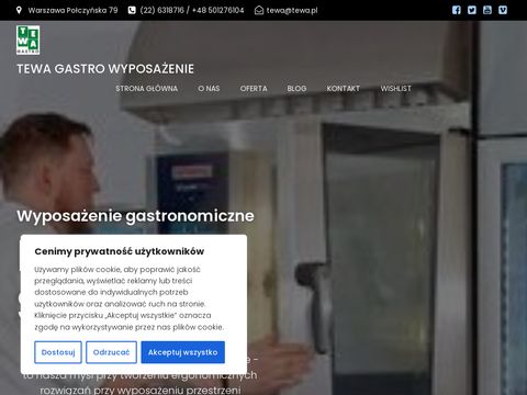 Tewa serwis urządzeń gastronomicznych Warszawa