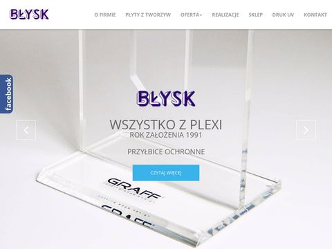 Blyskfirma.pl wyroby z pleksi