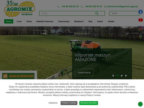 Agromix maszyny rolnicze używane