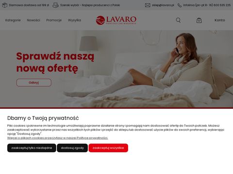 Lavaro.pl - pościele kołdry ręczniki