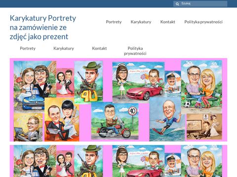 Galeria-krakowska.com - karykatury na prezent