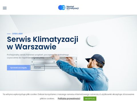 Montazklimatyzacji.waw.pl serwis Warszawa