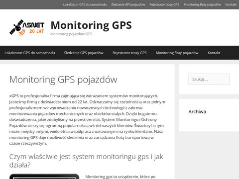 Xgps.pl monitoring gps auta
