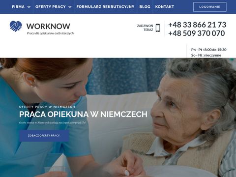 Worknow.com.pl - opieka osób starszych Niemcy
