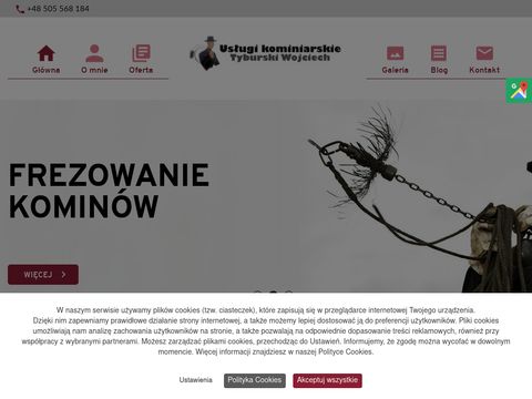 Kominiarztyburski.pl czyszczenie kominów