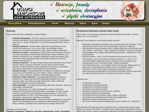 Elewacje-ostrowski.pl Sosnowiec