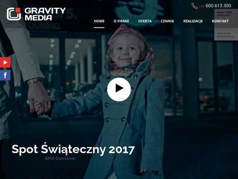 Gravitymedia.pl filmy reklamowe