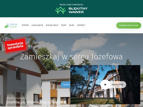 Blekitnyjozefow.pl - nowe domy pod Warszawą