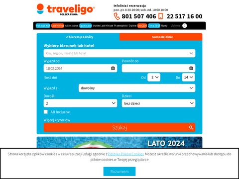 Traveligo.pl - wakacje i wycieczki