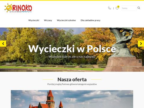 Orinoko.pl organizacja wycieczek szkolnych