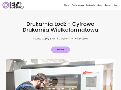 Galeriahaftuinadruku.pl komputerowy na odzieży